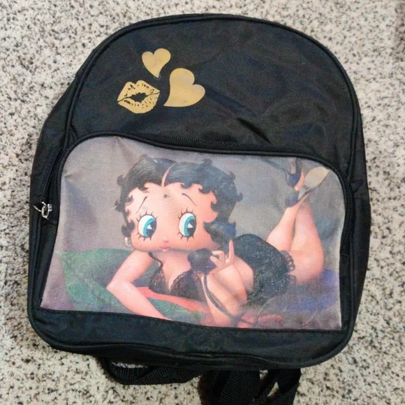 ✨ 5/$20 Betty Boop mini backpack - Picture 1 of 3